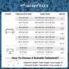 Summer Eucalyptus Leaf Washable Rectangle Table Cloth 60x84inch