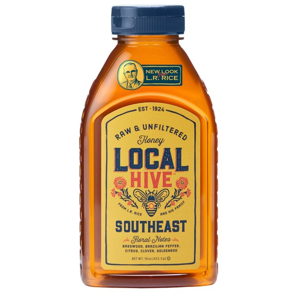 Local Hive Southeast Raw & Unfiltered Honey, 16oz