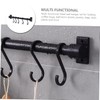 ULTECHNOVO 1Set Wall Mounted Kitchen Utensil Rack with Hooks Multi