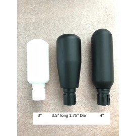 Black Delrin Corvette C6 4 inch Delrin hardbar Shift Knob C6 Z06 08-13 6 Speed