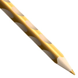 STABILO - Ergonomic colouring pencil for left-handed users - EASYcolors - 6 pack - gold