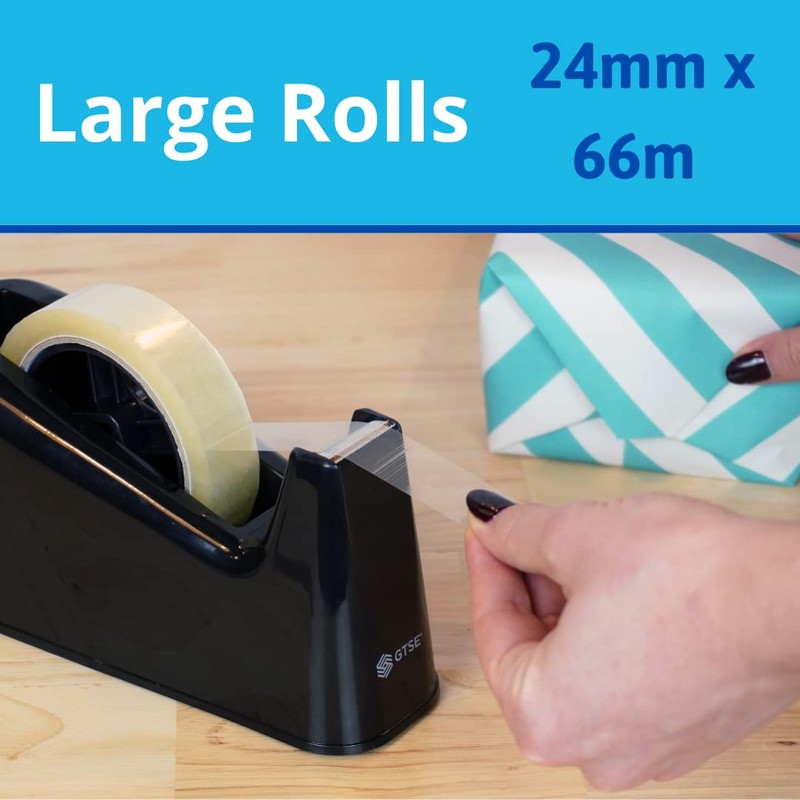 GTSE 6 Pack of Cellotape, 24mm x 66m per roll,