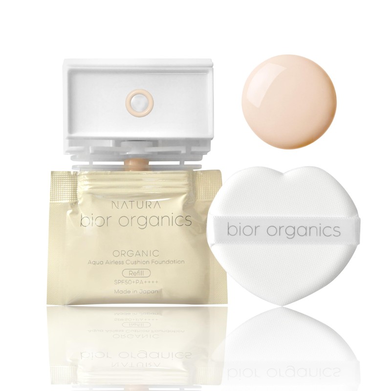 Organic Aqua Airless Cushion Natural Biol Light 003N