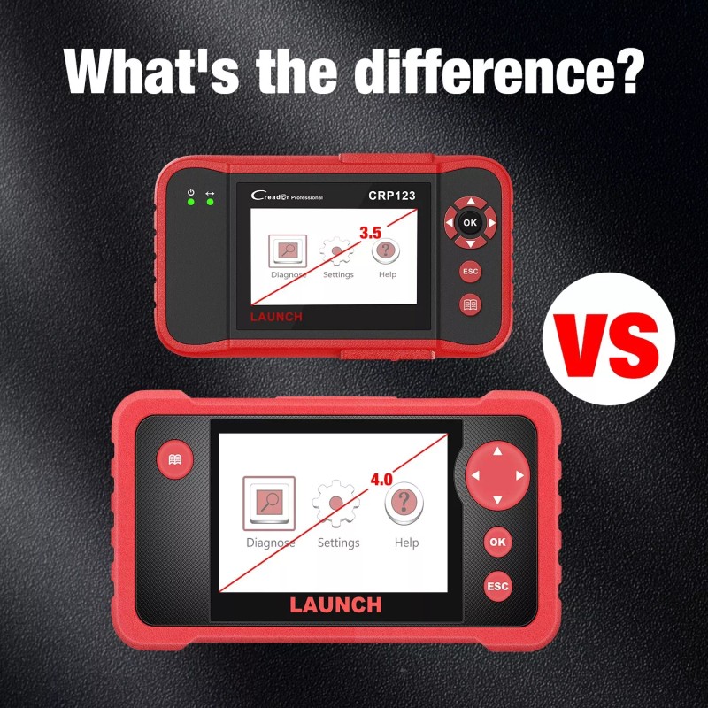 LAUNCH 2025 Elite LAUNCH CRP123 V2.0 OBD2 Car Diagnostic Tool