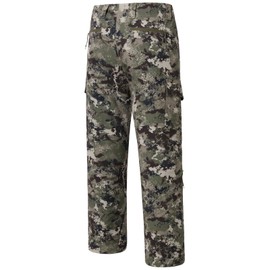 BASSDASH Invis Men’s Stretch Hunting Pants Water Resistant Camo Fishing Pant
