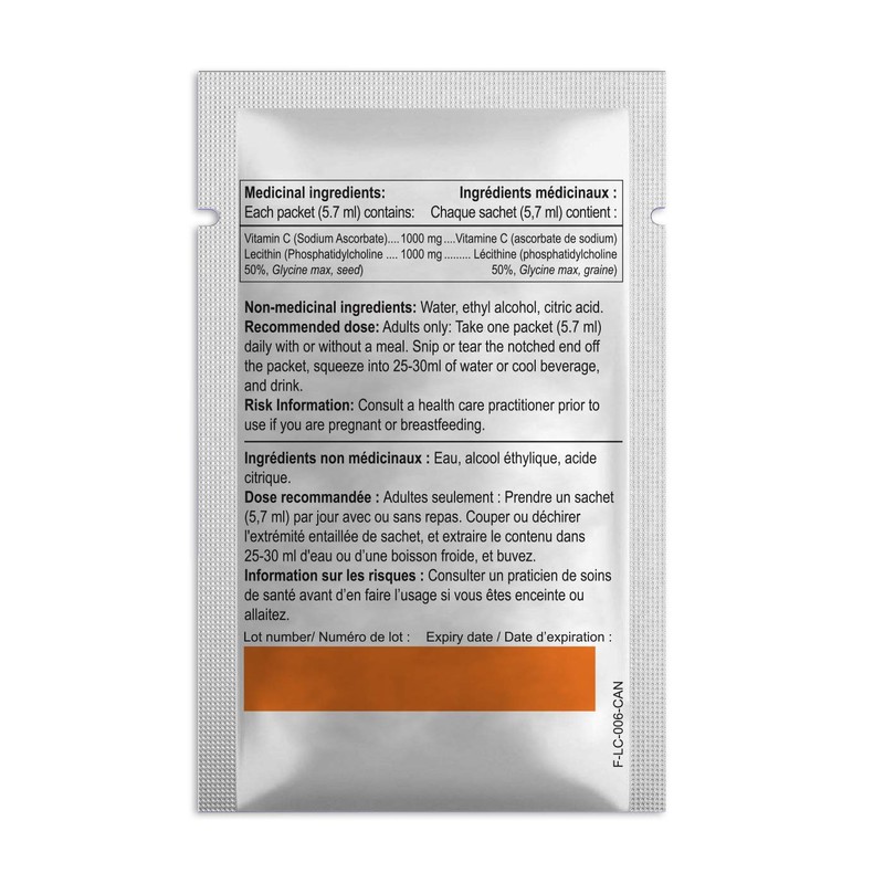 Lypo–Spheric Vitamin C – 2 Cartons (60 Packets) – 1,000