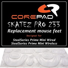 Corepad Skatez Mouse Skates Replacement Mouse Feet (SteelSeries Prime Mini Wired/SteelSeries Prime Mini Wireless)