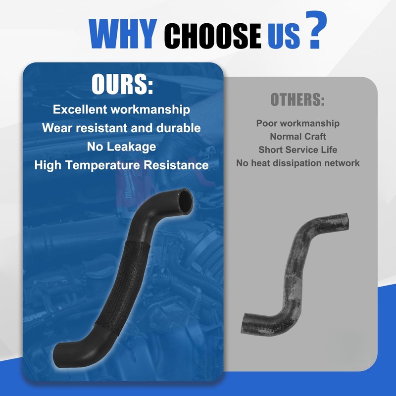 Upper Coolant Radiator Hose 45161AG000 Fit for Subaru Forester 2009-2010,