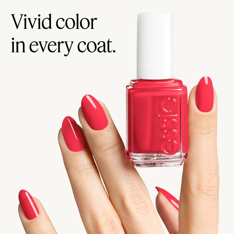 essie Salon-Quality Nail Polish, 8-Free Vegan, Magenta Pink, Pencil Me