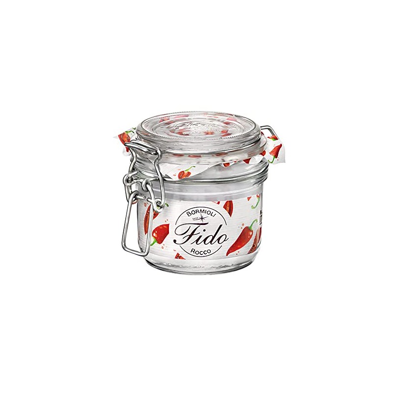 Bormioli Fido, preserving jar with snap closure