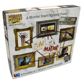 Murder Mystery Party, Case File Puzzle The Art of Murder, for Ages 14+