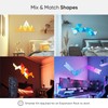 Nanoleaf Shapes LED Wall Lights, RGBW Smart Wall Panels with