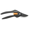 Fiskars SingleStep Pruner Bypass P26, Non-stick coating steel blades, Length: