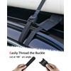 WONITAGO Premium 'No Scratch' Silicon Tie Down Cam Straps for