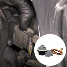 Lanphitus 2 Set Turn Signal Light Bulb Socket Angle Connector Wiring Pigtail Harness Kit for Ford F-150 2009-2014 F-250 F-350 Super Duty 2017-2024 E-250 E-350 Vans 2008-2014 2U5Z-13411-DA 2U5Z13411DA