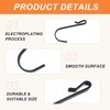 PATIKIL 2.3" J Hooks, 20 Pack Wire Rack J Shaped