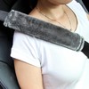 amooca coche seguridad cinturón de seguridad hombro cómodo almohadillas para