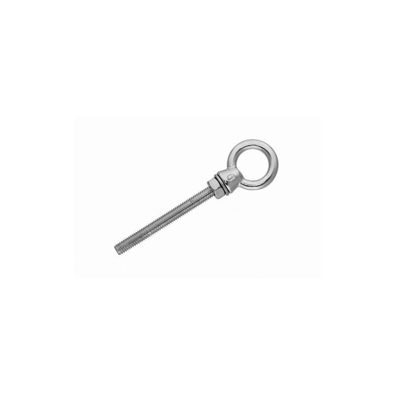 Dutyhook M6X60 Lifting Eye Bolt, Stainless Steel AISI 316