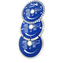 ROK 4-1/2 inch Diamond Saw Blade Set, Pack of 3
