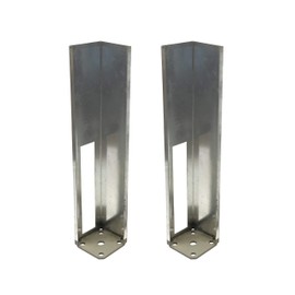 Vinyl Fence Concrete/Wood Post Mount Tower with Mounting Kit (5"x5"48" (2 Pack))