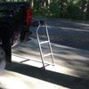 KMFCDAE Tailgate Ladder Pickup Truck Accessories Universal Extension Step Ladder