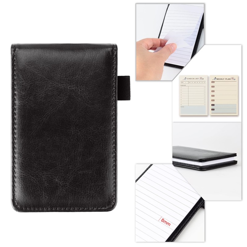 SMOOTHERPRO 11 PCS Mini Notepad Holder Set | Included Weighted