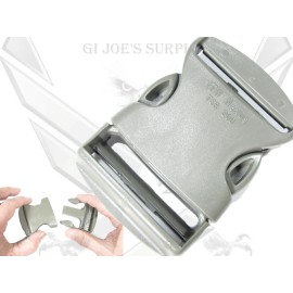 One Military 2" Side Release Buckle Green Nexus ITW TSR 200 Double Adjust V2 PC5