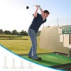 PATIKIL 1.5" 2.3" 2.6" 3.4" Rubber Golf Tees Outdoor Indoor