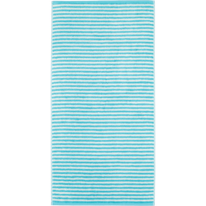Cawö Home Hand Towels Campus Ringel 955 Turquoise 41 Guest