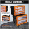 HORUSDY 36-Drawer Durable Screw Organizer, Small Parts Organizer for Hardware,