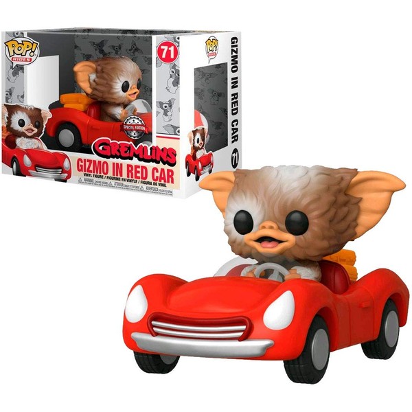 Funko POP! Rides: Gremlins - Gizmo in Red Car #71 Exclusive