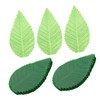 MAGICLULU 200pcs Sashimi Leaves Sushi Decorative Grass Fake Leaves for