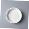 Ciieeo 4Pcs Ceramic Dipping Bowls Multi Function Spice Trays for