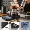 Báscula Digital de Cocina HALMAN con Temporizador para Café y
