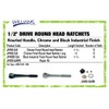 Williams JHWS-52A 1/2-Inch Drive Round Head Ratchet with Chrome Finish,