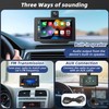 7" Car Stereo with Wireless Carplay & Android Auto -