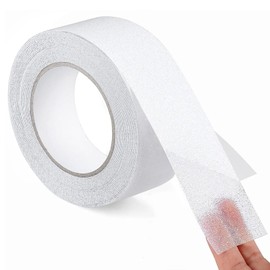 Dulynva Antirutsch Klebeband 5cm X 10m Antirutschband Selbstklebend, Wasserdicht Anti Slip Tape, Schutz vor Stürzen für Kinder, Senioren & Haustiere, Antirutschband für Treppen Stufen Bäder