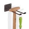 Relaxdays Tool Holder Wall, Length 24 cm, Double Hooks, Wall