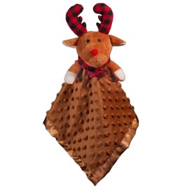 JARIFERR Baby Security Blanket Loveys for Babies Elk Stuffed Animal Snuggle Toy for Baby Girls and Boys Newborn