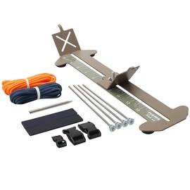 Catcan 2 in 1 Paracord Bracelet Jig, Paracord Jigs and Tools, Adjustable Length DIY Craft Bracelet Making Kit 4" to 13" with Free Cord and Buckles