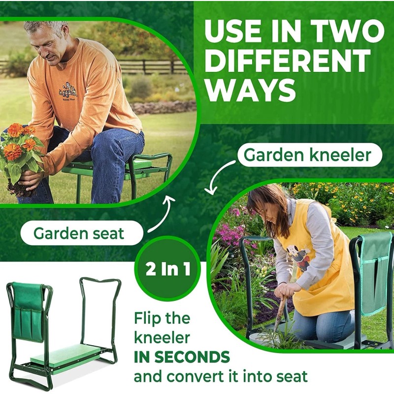 Comfeelo Garden Kneeler Seat
