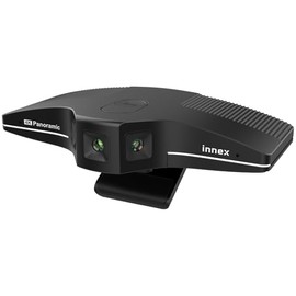 Innex C831 180° Panorama 4K Webcam con micrófono, Seguimiento Facial de IA para Windows, Mac, Plug and Play, cámara de conferencias con ángulo de visi