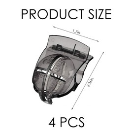 TVSVKWE 4 Pieces Golf Transparent Line Drawer, Marking Tools, Golf Supplies, Course Accessories.