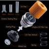 Oil Filter with Oil Filter Housing Cap and Cap Plug