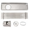 Linear Shower Drain, Stainless Steel Linear Drain, Rectangle Shower Floor