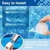 Qloby 4 Pack Pool Ladder Bumpers for Inground Pool, Rubber