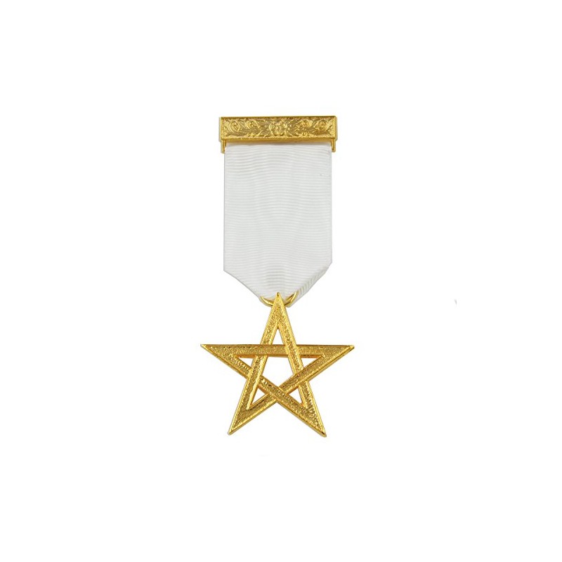 Excellent Master Masonic Breast Jewel - [4'' Tall]