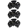 Jumbo Bow Jaw Clip Hair Claw - Set of 3