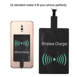 Type C/Micro USB Wireless Charging Receiver, Qi Wireless Receiver Chip, for 10/6T/7/7 Pro, for /for Oppo/for VIVO etc (Micro USB)
