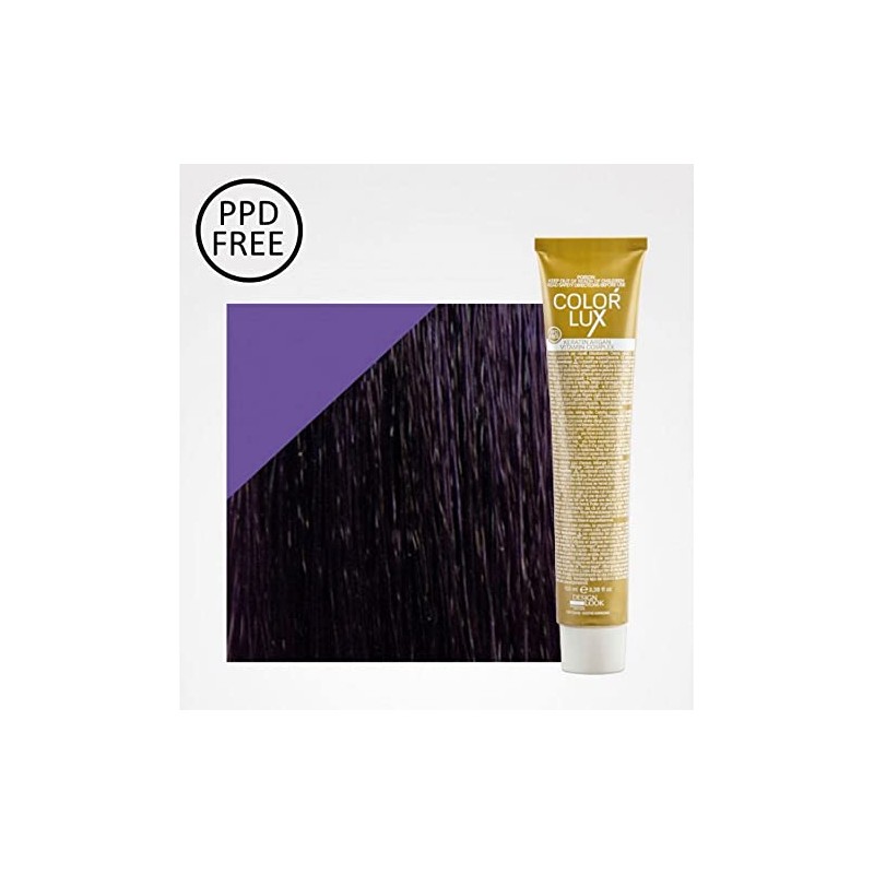 Design Look Lux Concealer Permanent-Creme für Farbstoffe, Violett, 100 ml